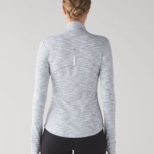 Lululemon Define Jacket Wee Are From Space Ice Grey Alpine White Size 4